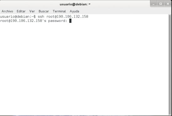 cloud server root password