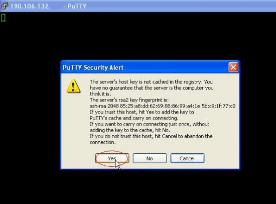 putty g2k pass root